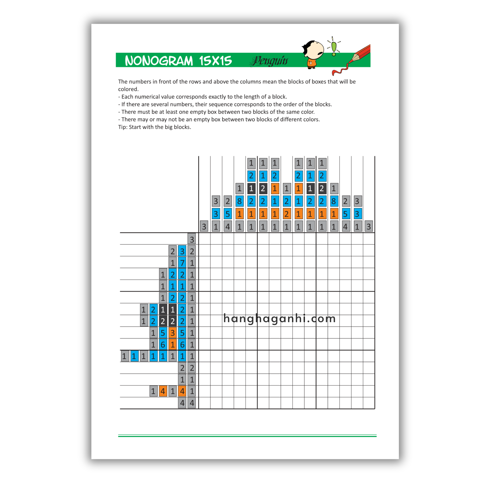 Nonogram Brain Booster Neurotrainer, Sách tư duy cho bé_thumbnail_10