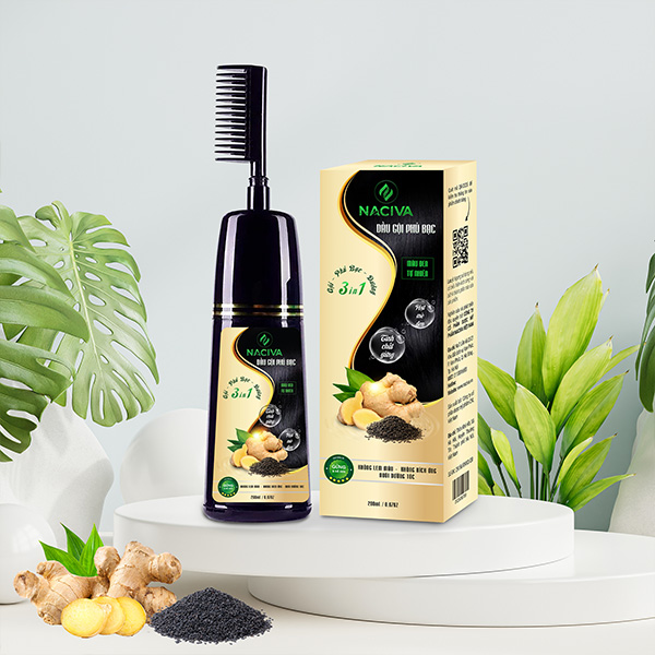 Dầu gội phủ bạc vừng đen