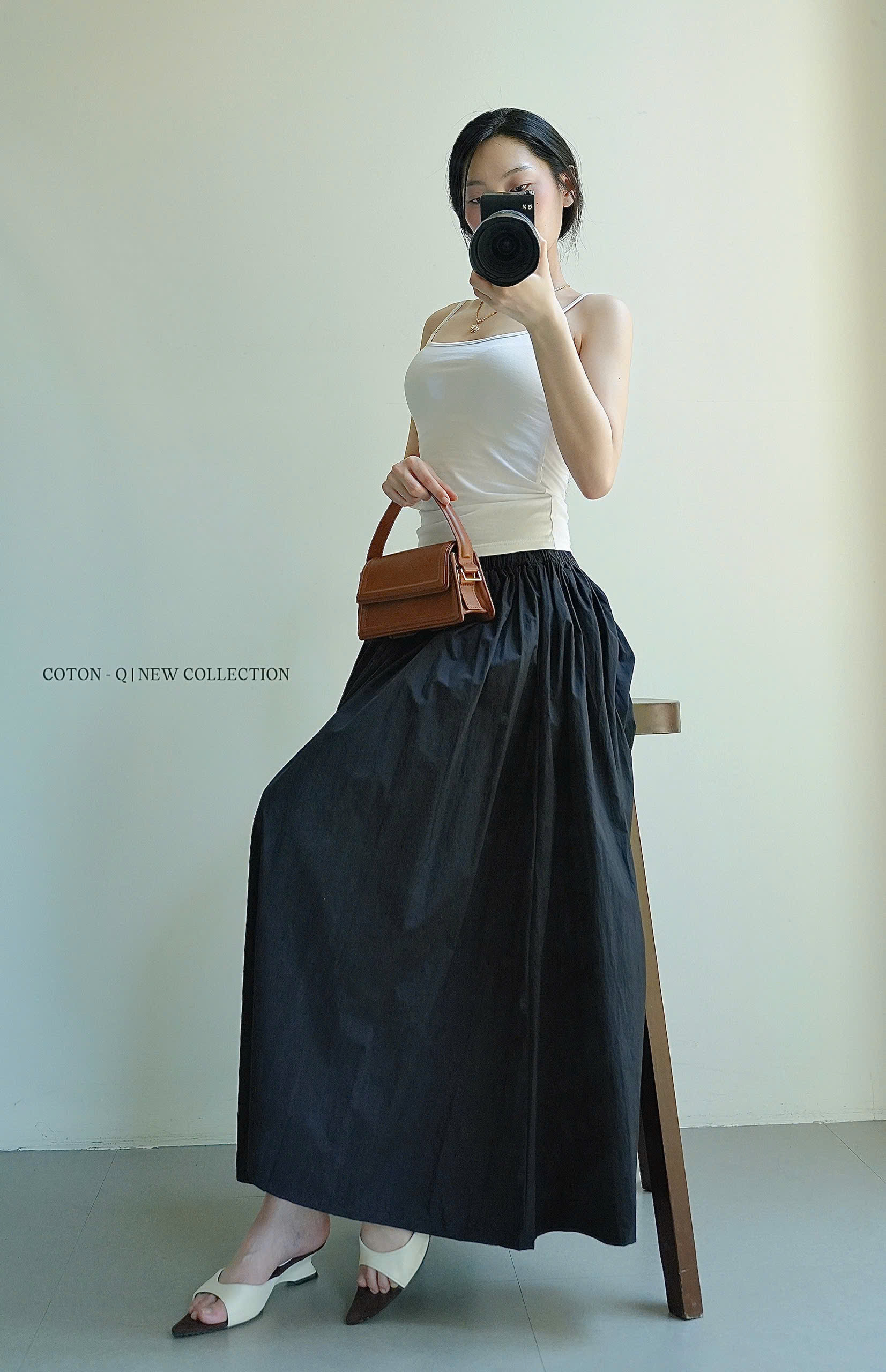 Chân váy dài lưng thun ( RÊU )_thumbnail_21