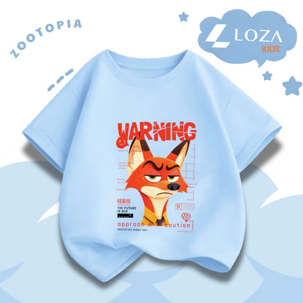 Áo thun bé trai in hình hoạt hình ZOOTOPIA - Loza Kids Mã AT036_thumbnail_13