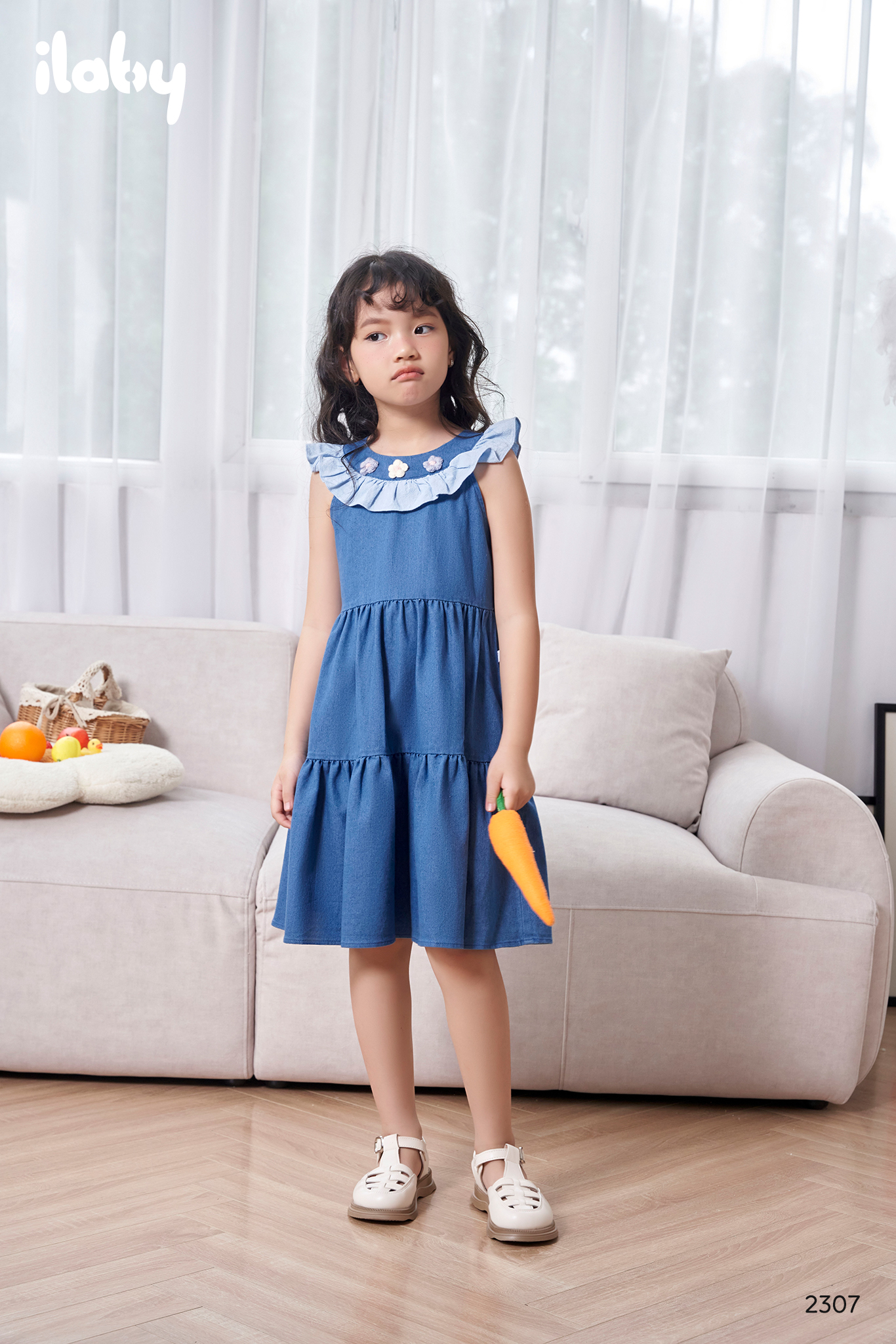 Váy jean phối màu tùng nhún_thumbnail_2