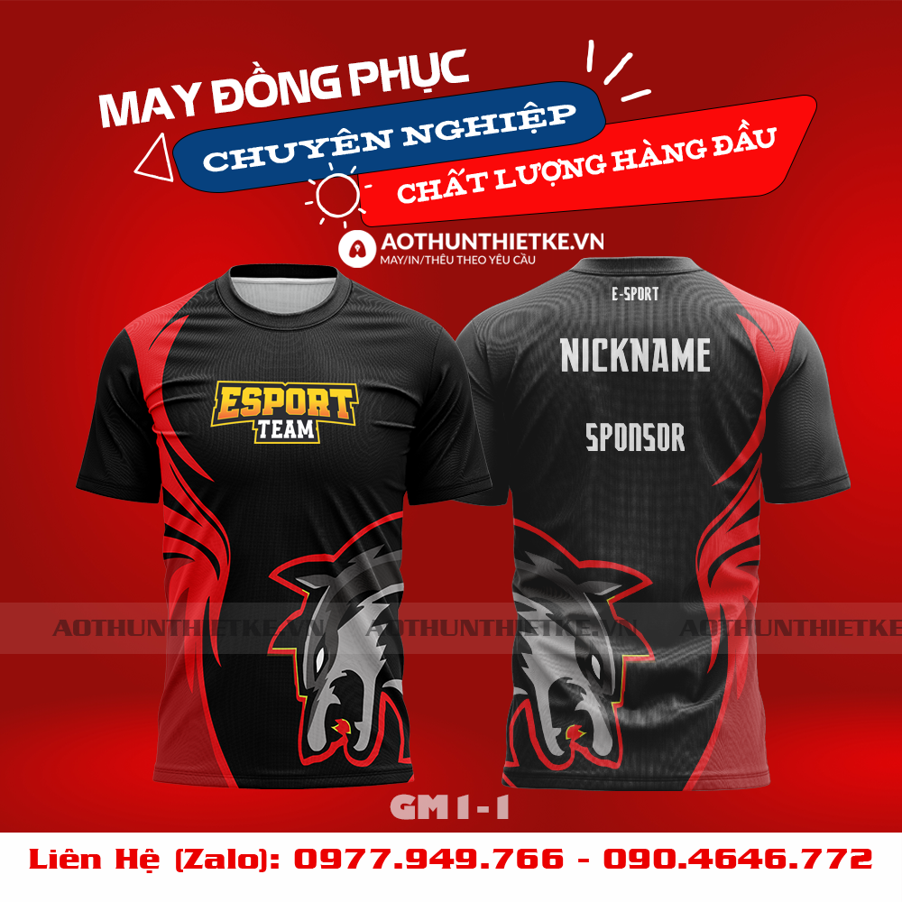 Mẫu Áo Game Thủ Esports Thiết Kế - TKGM3_thumbnail_0