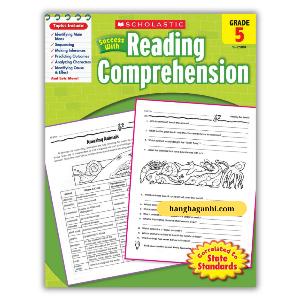 Scholastic Success With Grade 5: Reading Comprehension_thumbnail_0