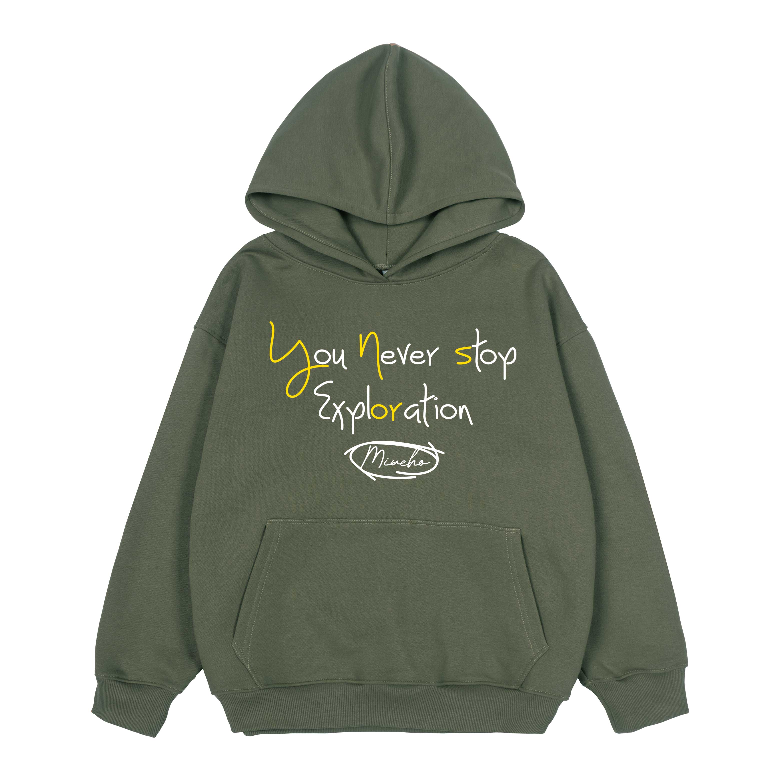 Áo hoodie nữ form rộng local brand HDD1615 Miucho vải nỉ chân cua dày dặn mũ tròn in typography_thumbnail_7