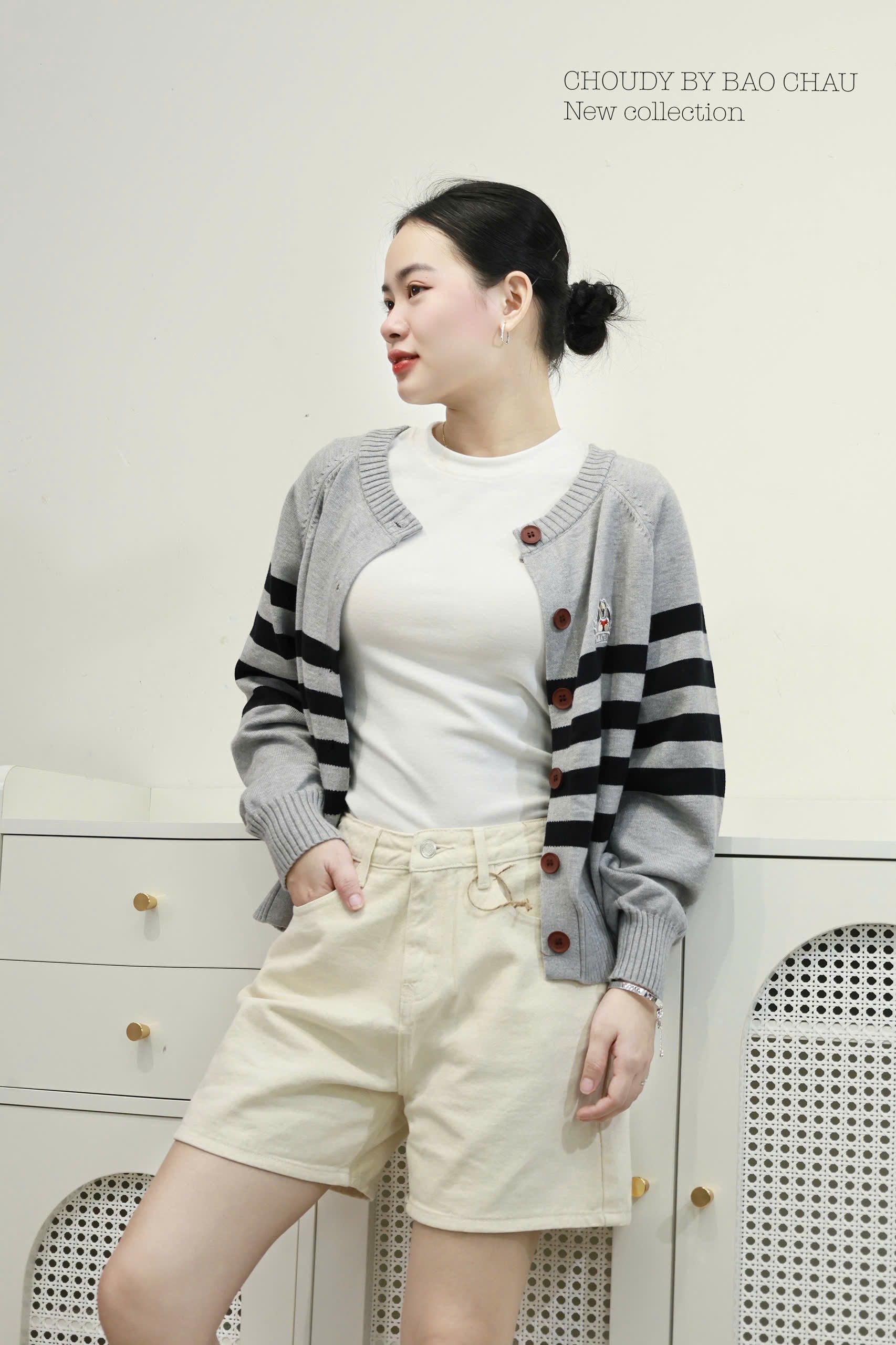 SALE Q001  QUẦN SHORT  KEM