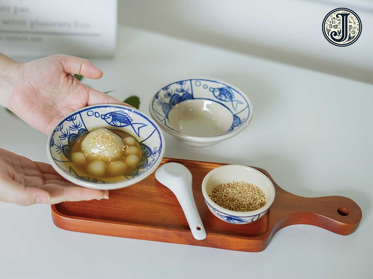 Chén chiết yêu 13cm gốm cao cấp lái thiêu Cá J000294_thumbnail_7