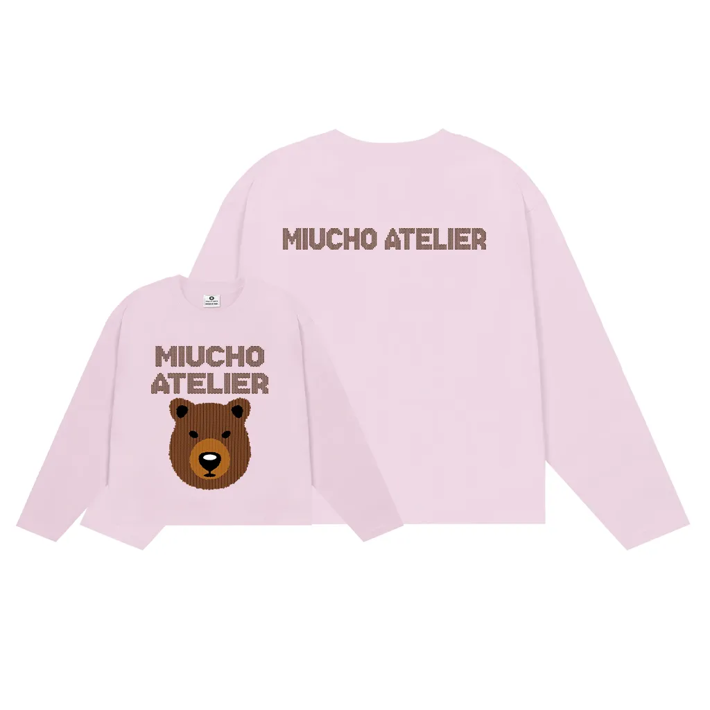 Áo thun boxy tay dài nam nữ Miucho Atelier cotton thoáng mát cổ tròn dễ phối đồ in mix 2689_thumbnail_14