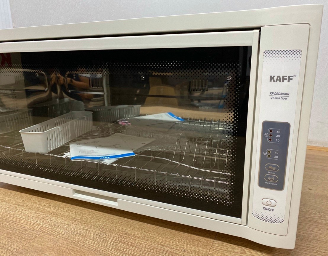 Máy sấy bát Kaff KF-DRD800KR nút bấm điện tử dễ sử dụng