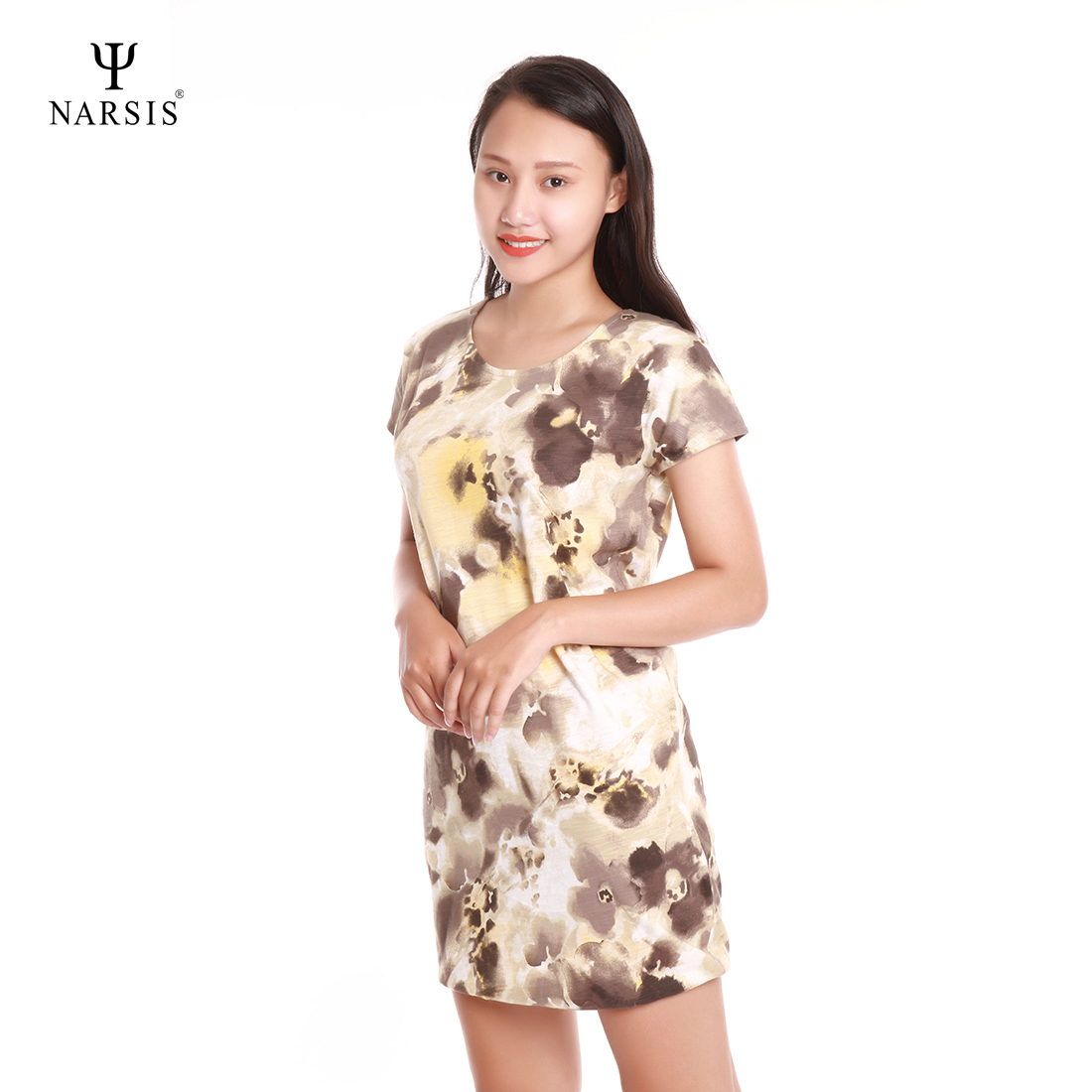 VÁY KIỂU - NEW3007 NARSIS CHẤT LIỆU THOÁNG MÁT, DỄ CHỊU, THOẢI MÁI CẢ NGÀY, DỄ VẬN ĐỘNG_thumbnail_2