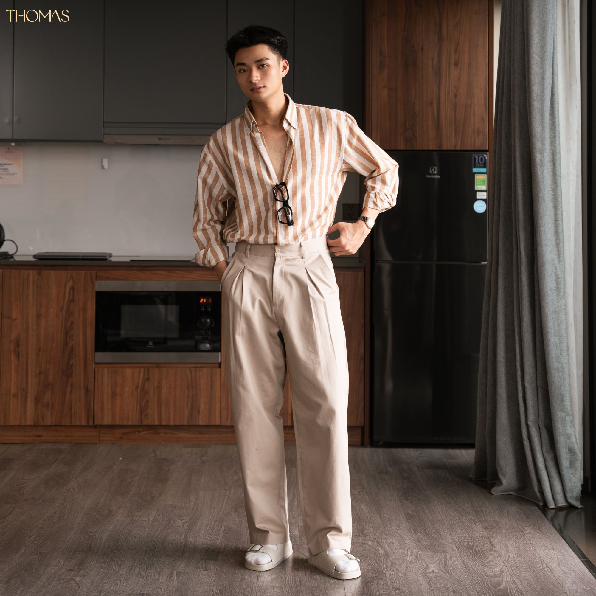 Áo Sơ Mi Dài Tay JackSon Vải Linen Form Relaxed_thumbnail_13