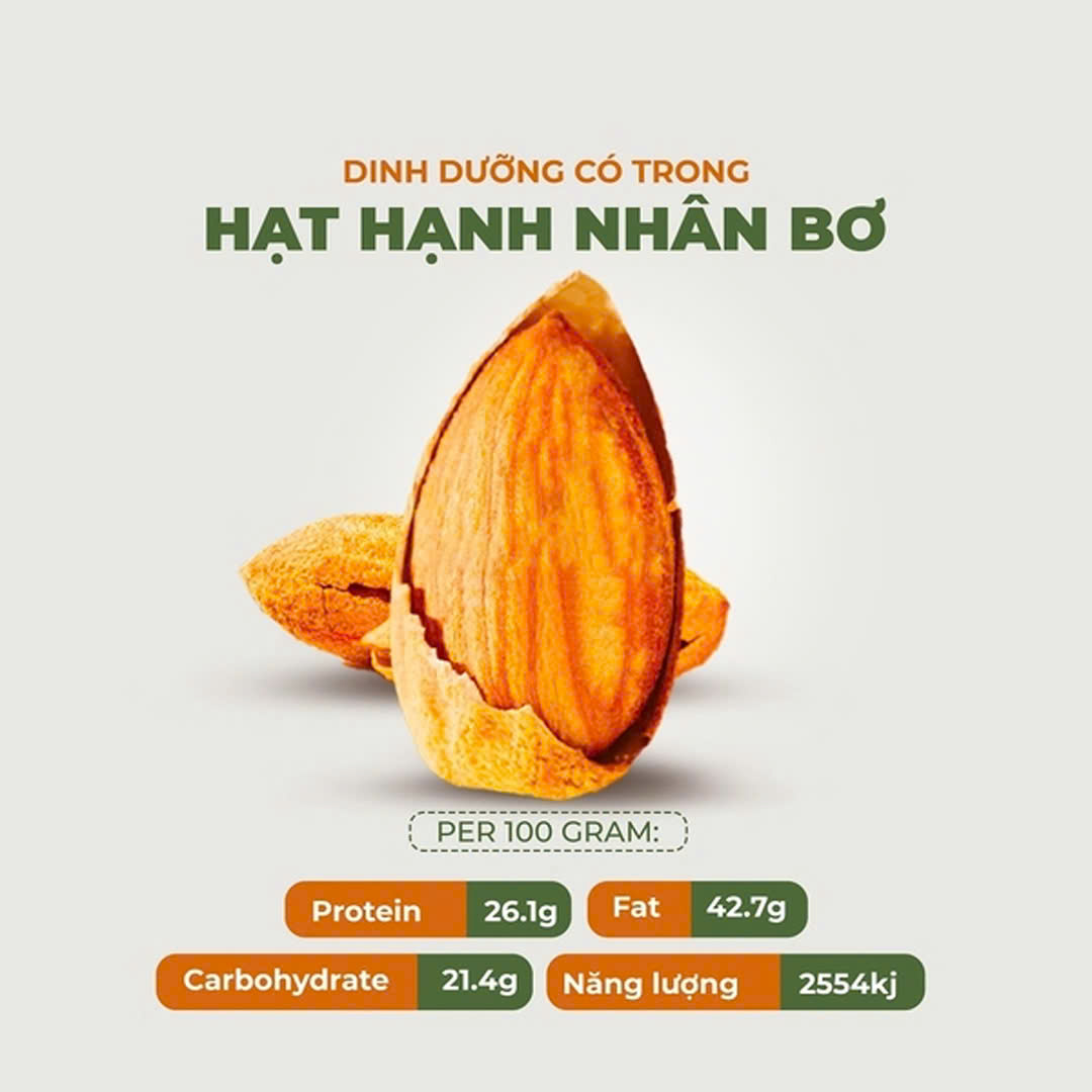 HẠT HẠNH NHÂN RANG BƠ VIETASTÉ 80G (HỘP GIẤY)_thumbnail_2