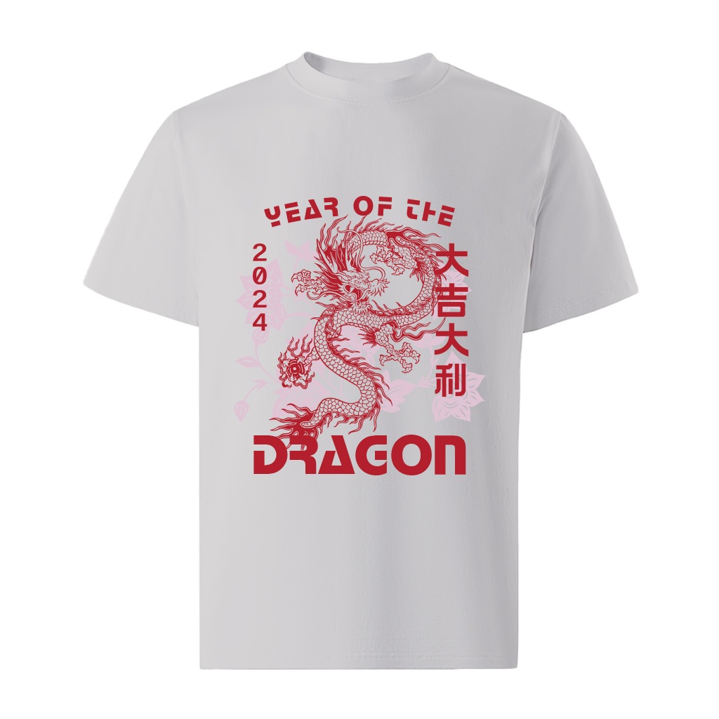 Áo phông nam tết in hình rồng form rộng local brand ATD917 Miucho Iconic tay ngắn vải cotton cổ tròn in artwork_thumbnail_8