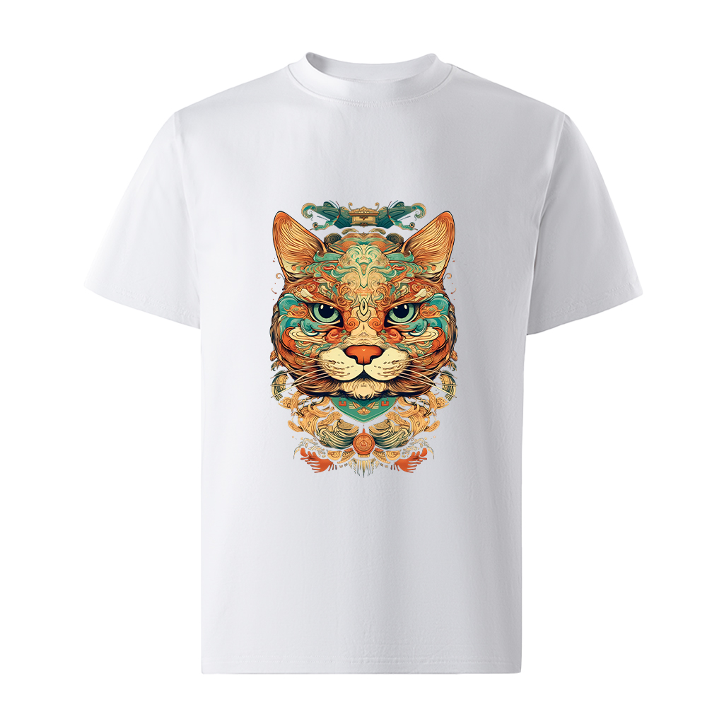 Áo thun nam form rộng 12 con giáp tuổi Mão ATD480 Miucho Iconic cotton cổ tròn in graphic_thumbnail_0