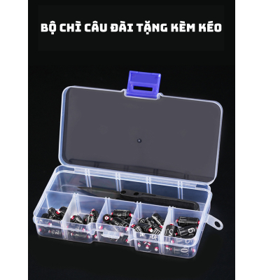 Hộp Chì Câu Đài 50 Viên Tặng Kèm Kéo_thumbnail_2