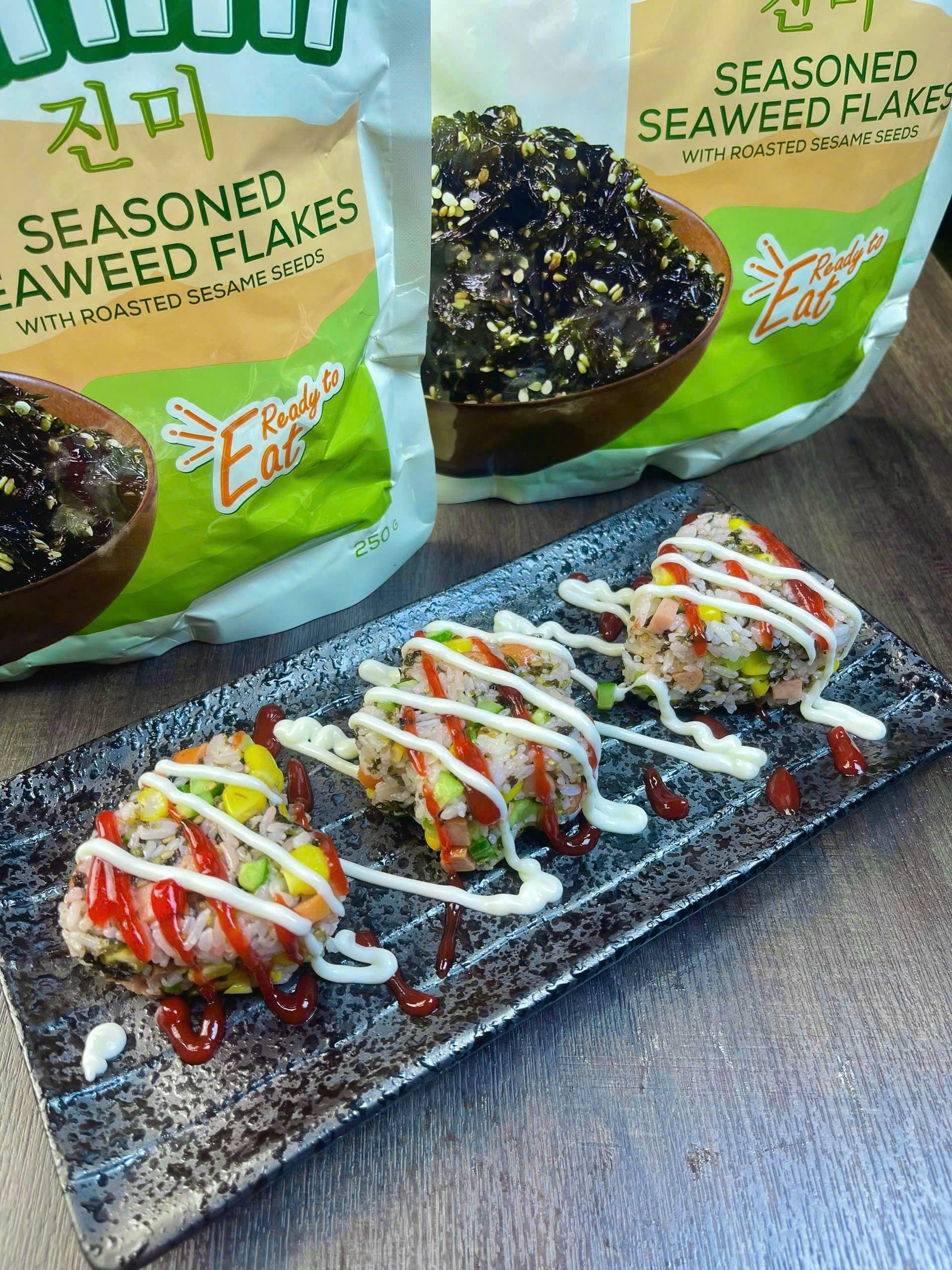 Rong biển Jinmi sấy giòn vị truyền thống túi zip 250g_thumbnail_2