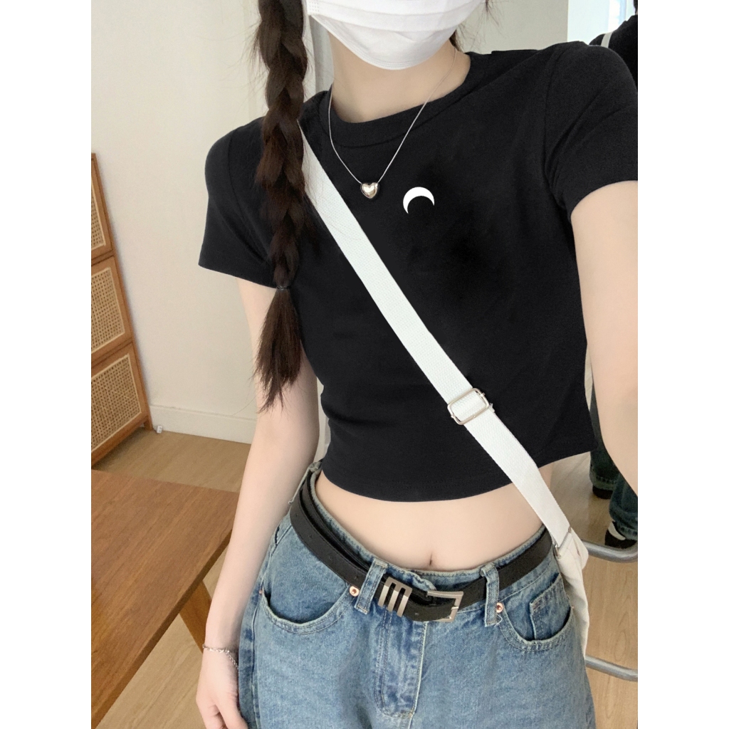 [Form Ôm] Áo croptop nữ ôm body in hình thời trang - Áo croptop ôm Loza G0131_thumbnail_4
