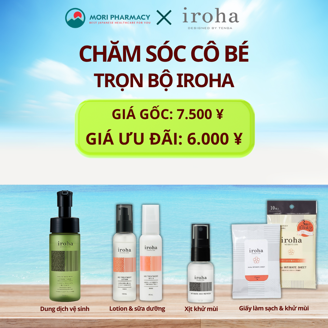 Combo trọn bộ Iroha cho vùng kín