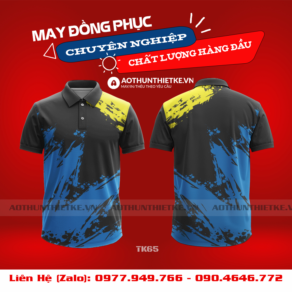 Áo Đồng Phục 3D TK65