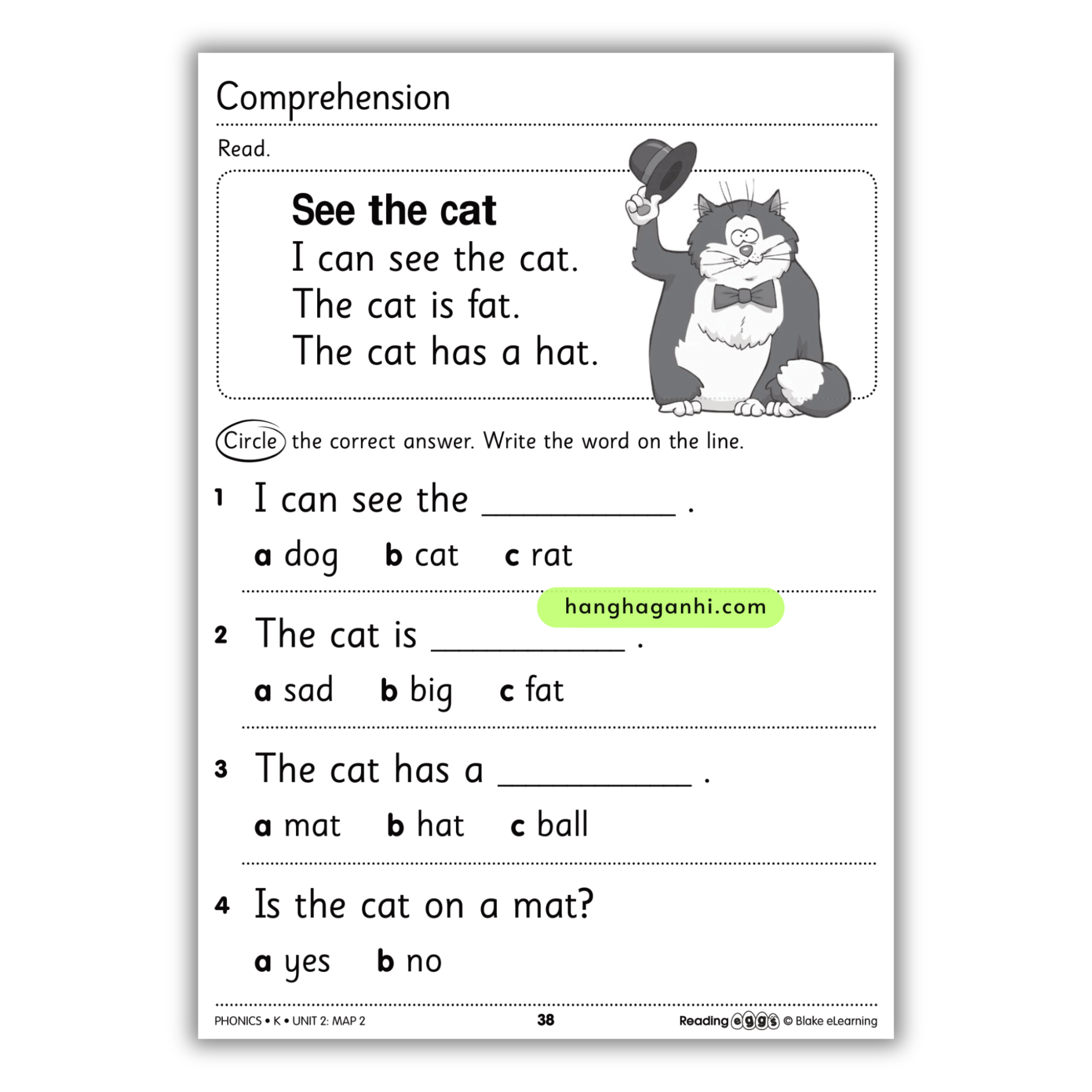 Reading Eggs Phonics Grade K, Sách ngữ âm cho bé mầm non Tiếng Anh_thumbnail_1