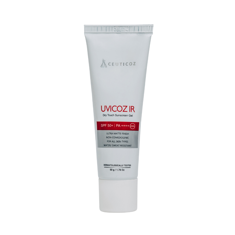 Kem chống nắng kiểm soát dầu không nhờn rít UVICOZ IR DRY TOUCH SPF50+ PA++++ 50g