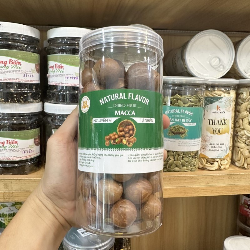 Macca Sấy Nguyên Vỏ