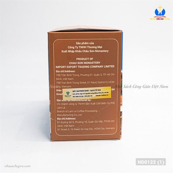 Cà phê hòa tan 3in1 - Đan viện Châu Sơn_thumbnail_1