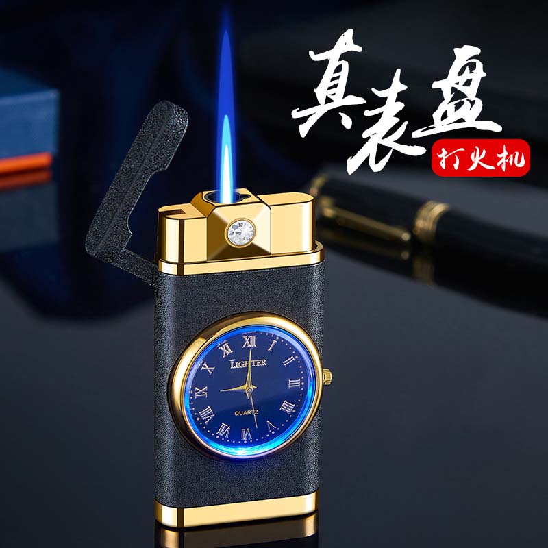 Bật lửa gas đồng hồ HF621 tặng kèm đầu bơm gas