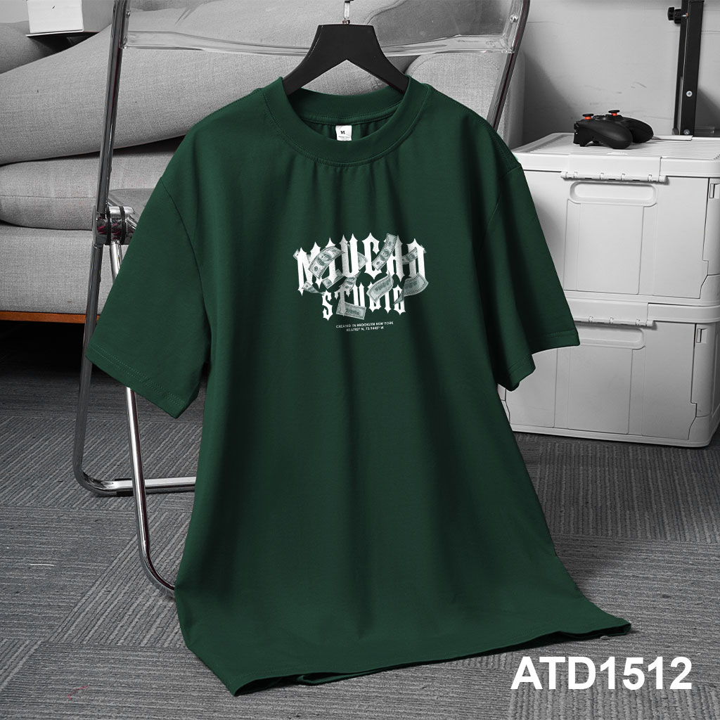 Áo phông form rộng basic local brand ATD1512 Miucho Iconic vải cotton thoáng mát cổ tròn in graphic_thumbnail_9