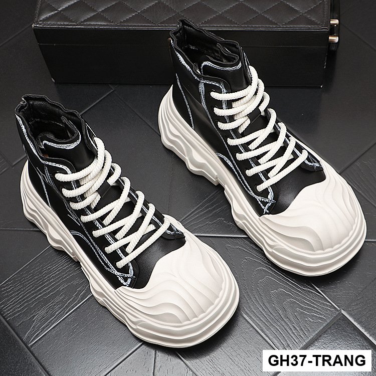 GH37 -  Giày bốt nam cổ cao đế dày