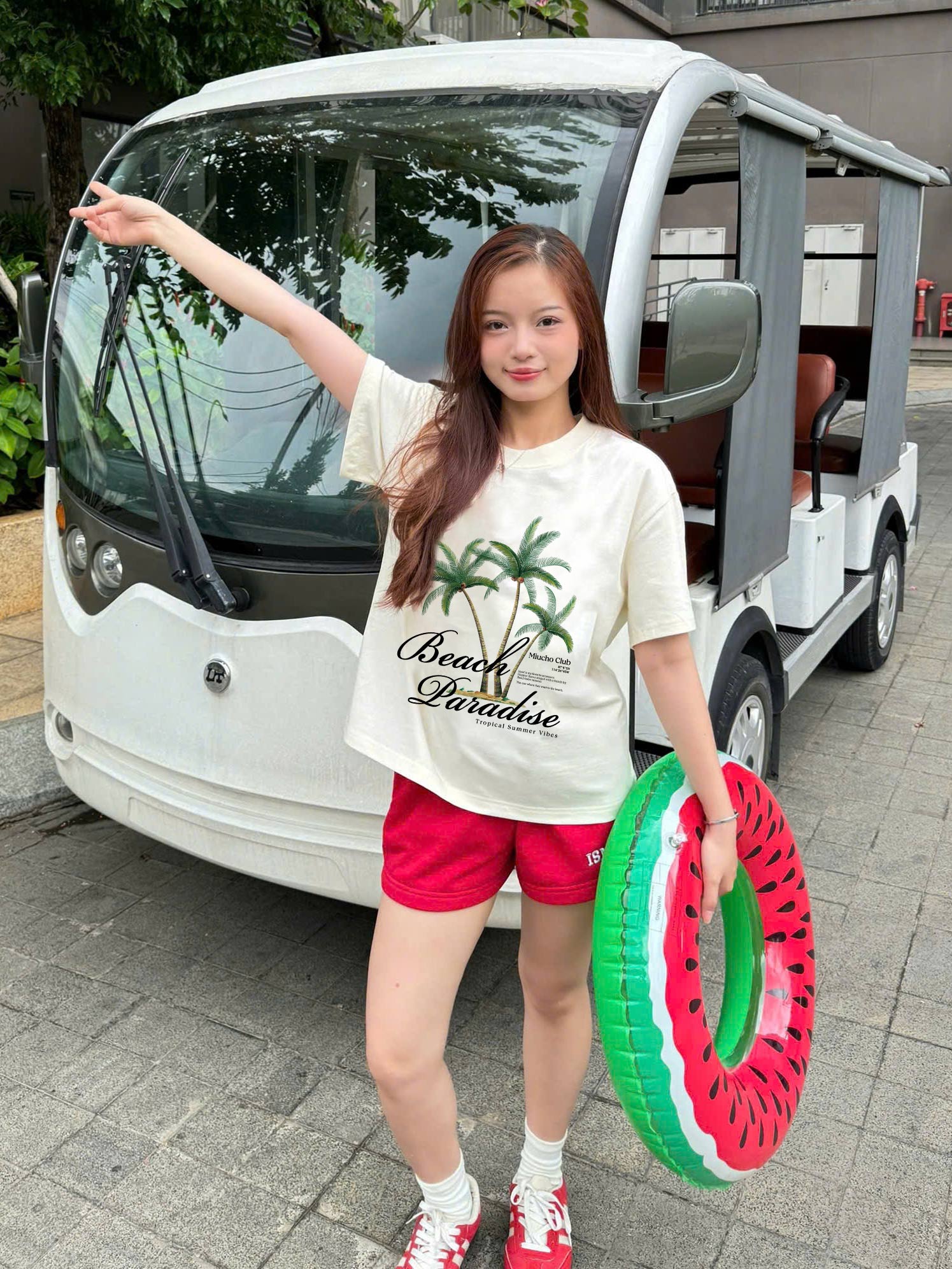 Áo thun boxy hè biển AXD2440 Miucho chất vải cotton 2 chiều cao cấp dày dặn đứng form in mix_thumbnail_5