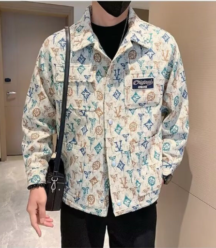 Áo Khoác Thêu Họa Tiết Thời Trang Mùa Thu