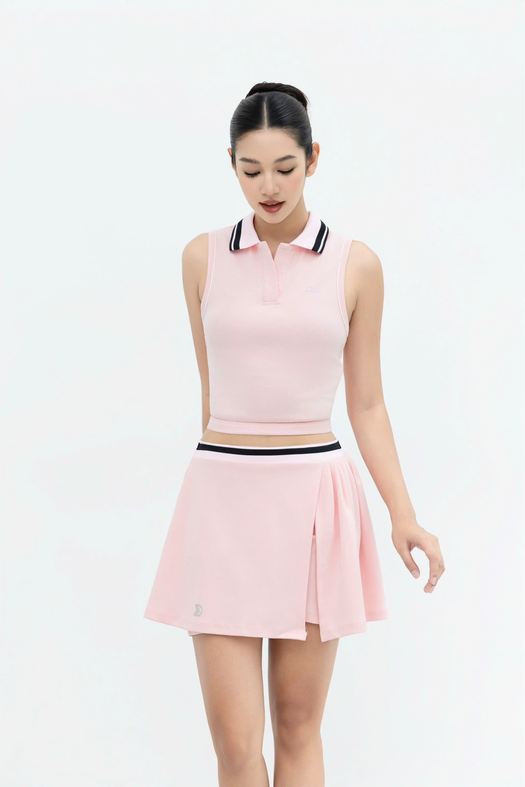 Set áo, váy viền T241_thumbnail_1