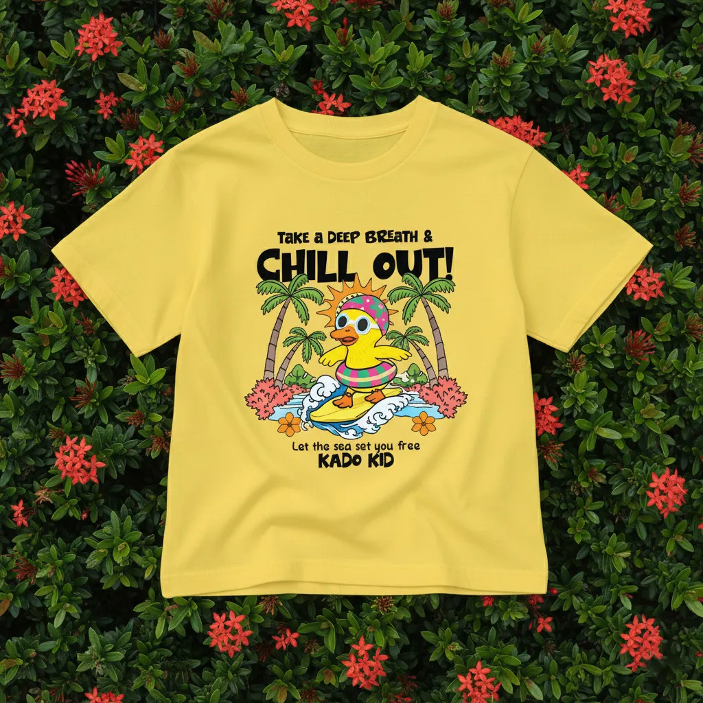 Áo thun bé trai bé gái hè biển Kado form rộng 3431_thumbnail_6