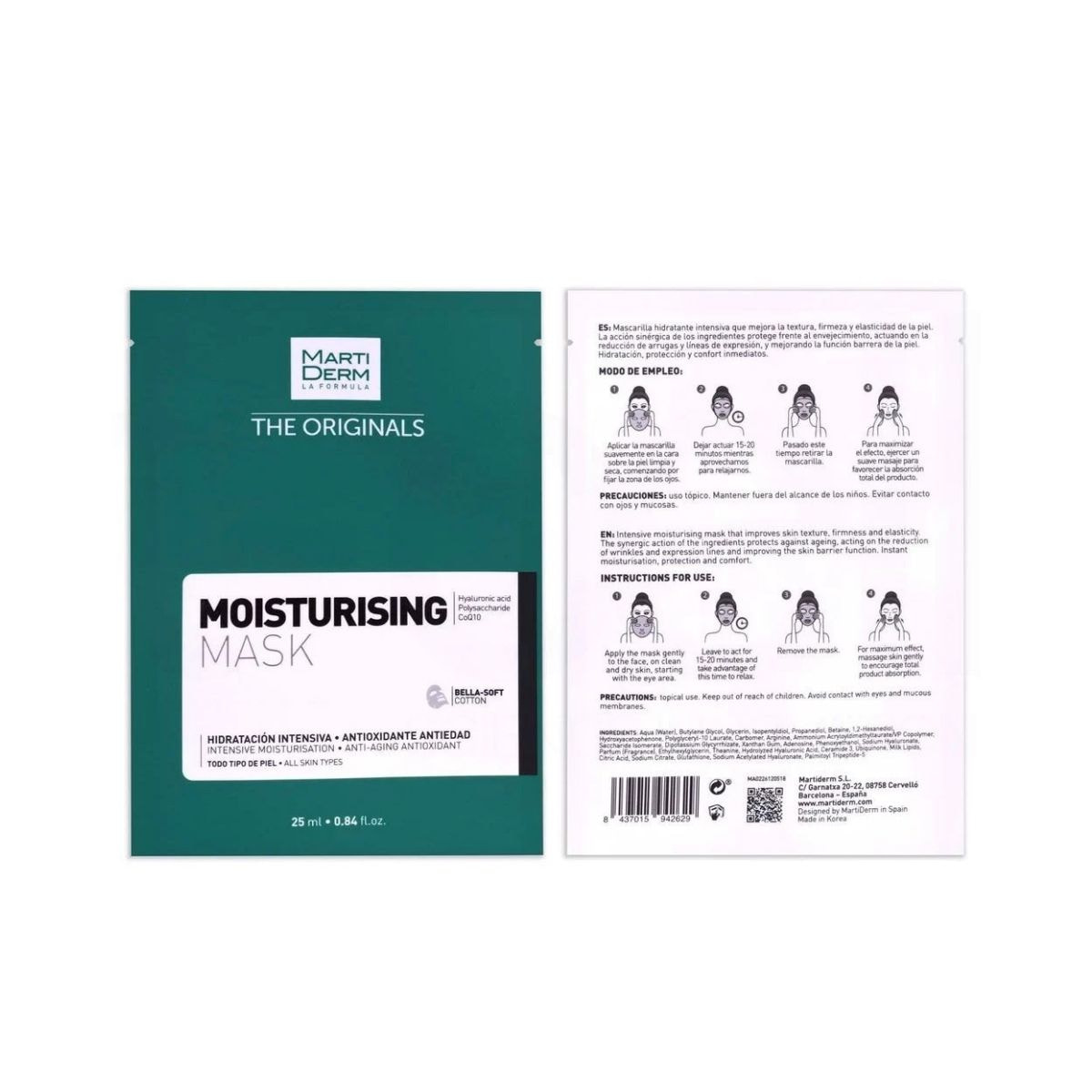 Mặt Nạ Dưỡng Ẩm MartiDerm The Originals Moisturising Mask 25ml_thumbnail_3