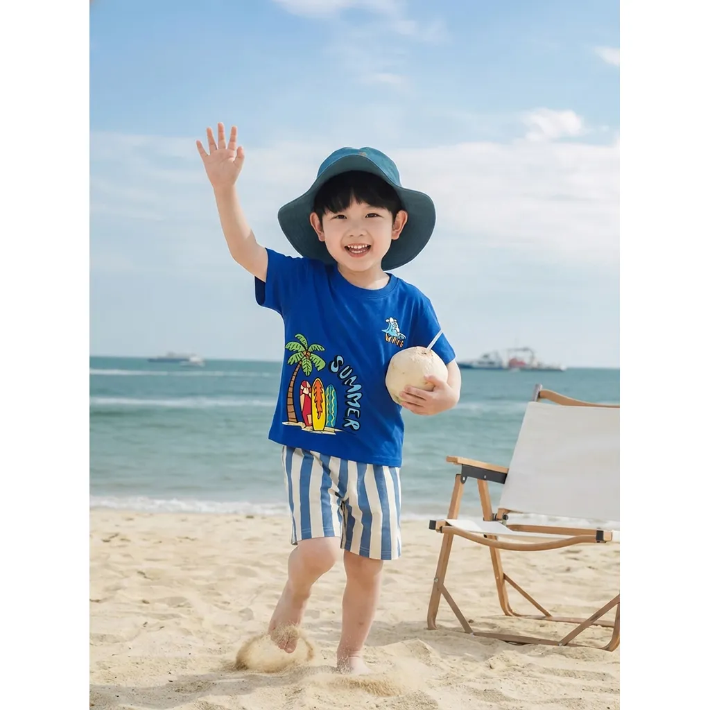 Áo thun bé trai bé gái hoạt hình mùa hè Kado 3432_thumbnail_4