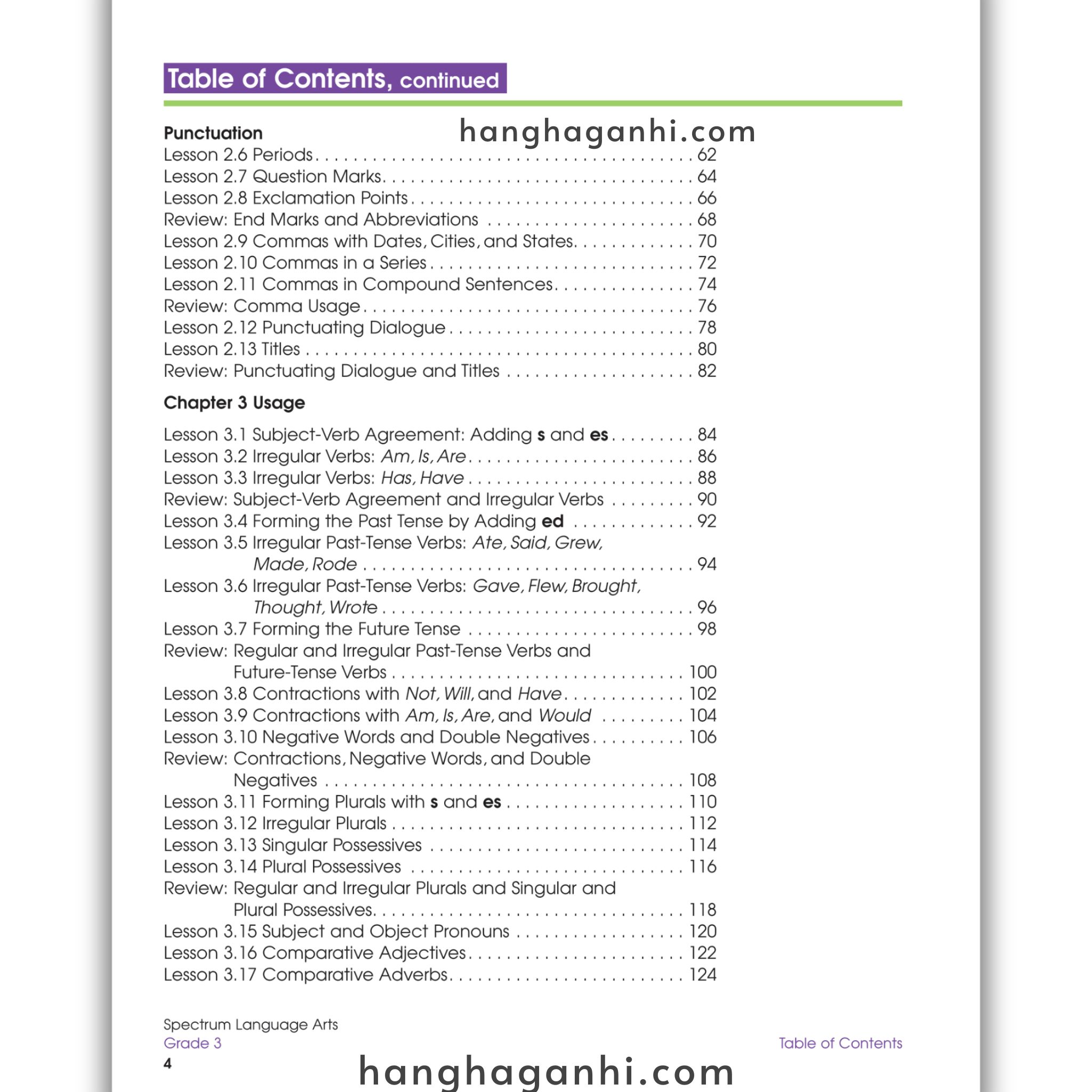 Sách Spectrum Language Arts Workbook Grade 3_thumbnail_1