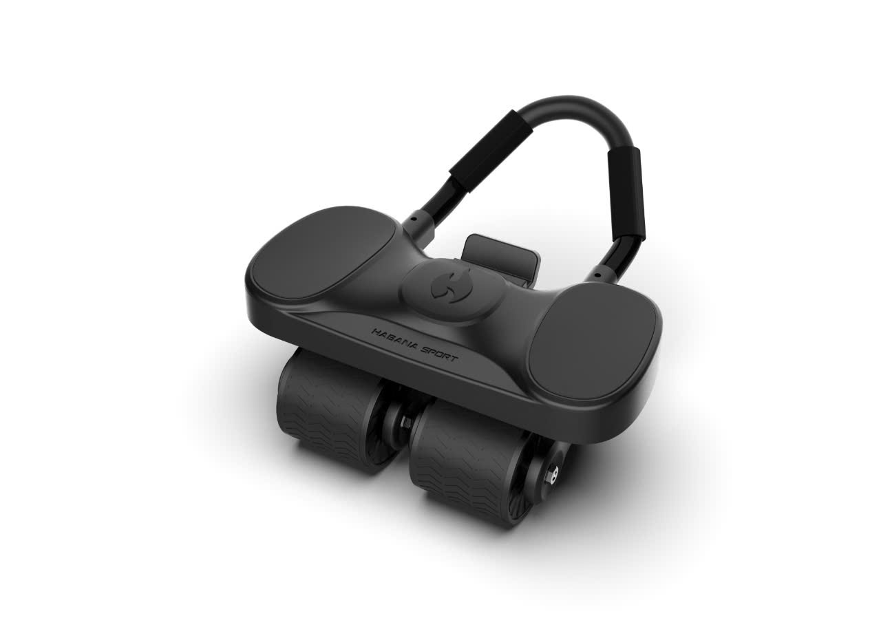 Máy Tập Bụng 4 Bánh PRO