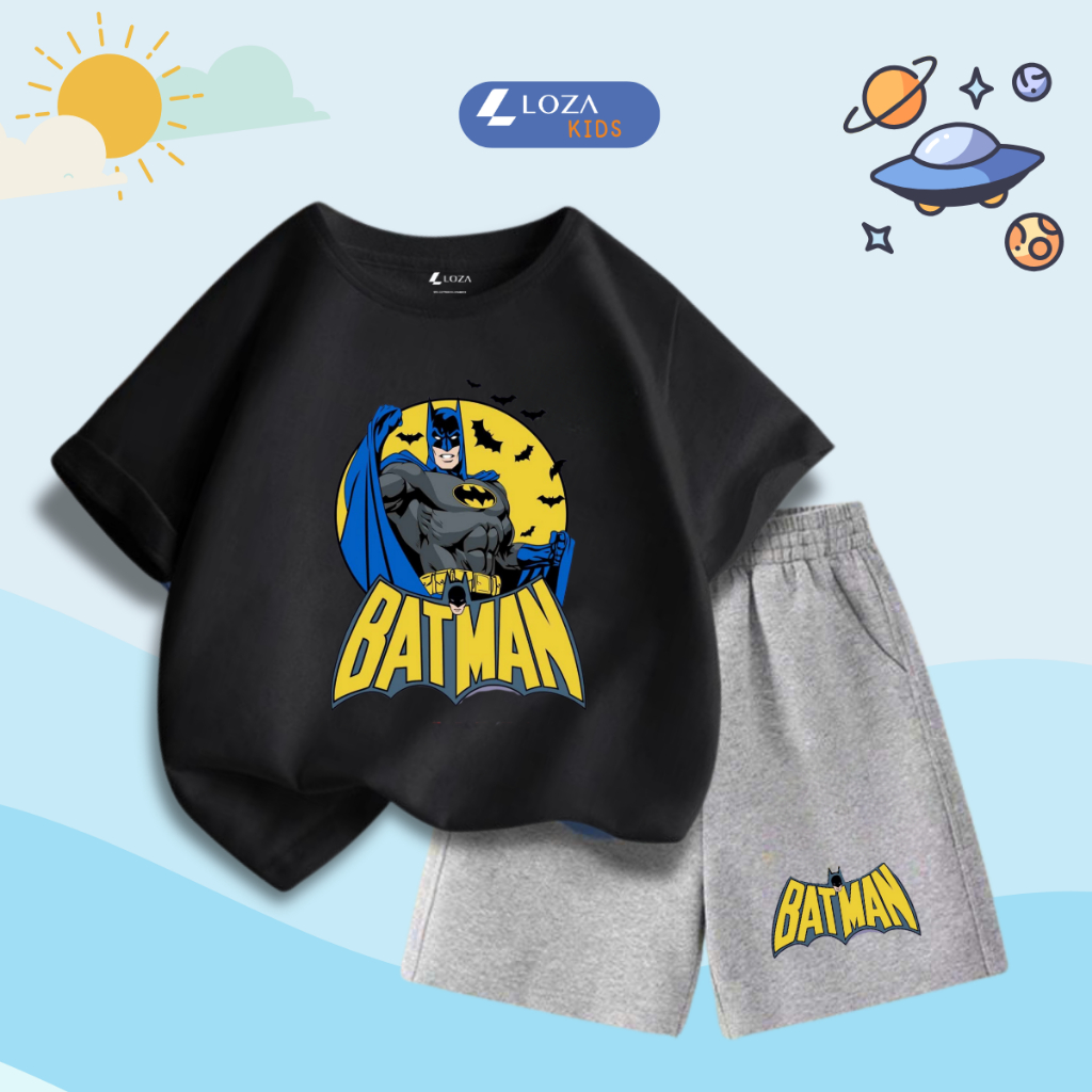 Set bộ bé trai in hình 'Mavel - Batman' - Loza Kids SB340_thumbnail_3