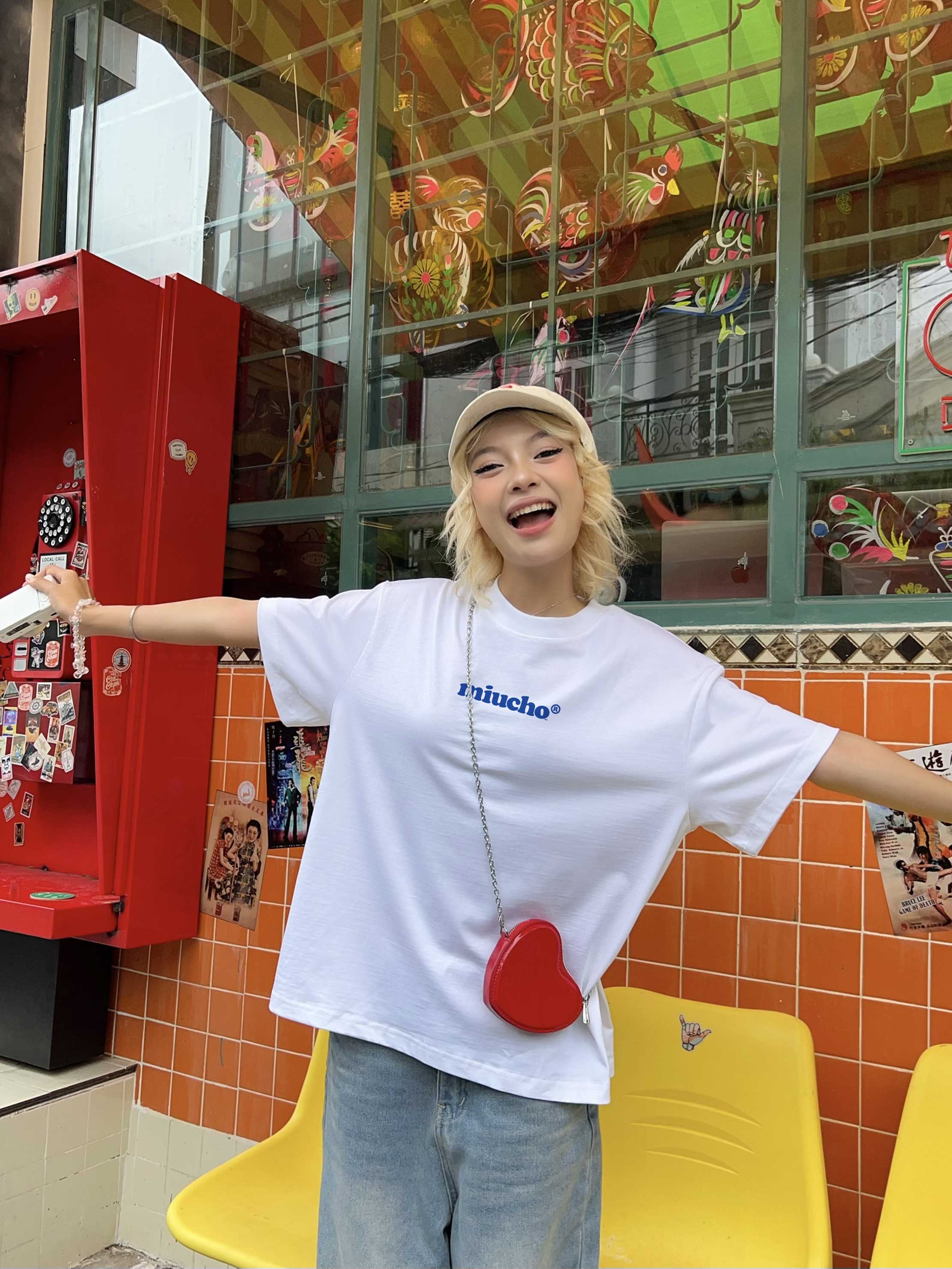 Áo phông nam form boxy vải 2C 250gsm AXD1594 Miucho Club Local Brand in basic_thumbnail_4