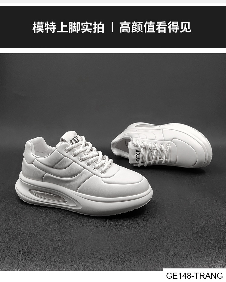 GE148 - Giày thể thao dễ phối mùa thu Da bò lớp đầu cho nam giày hợp thời trang nam giày nam ga Châu Âu Giày bánh mì thường ngày Thiểu Số da thật_thumbnail_11