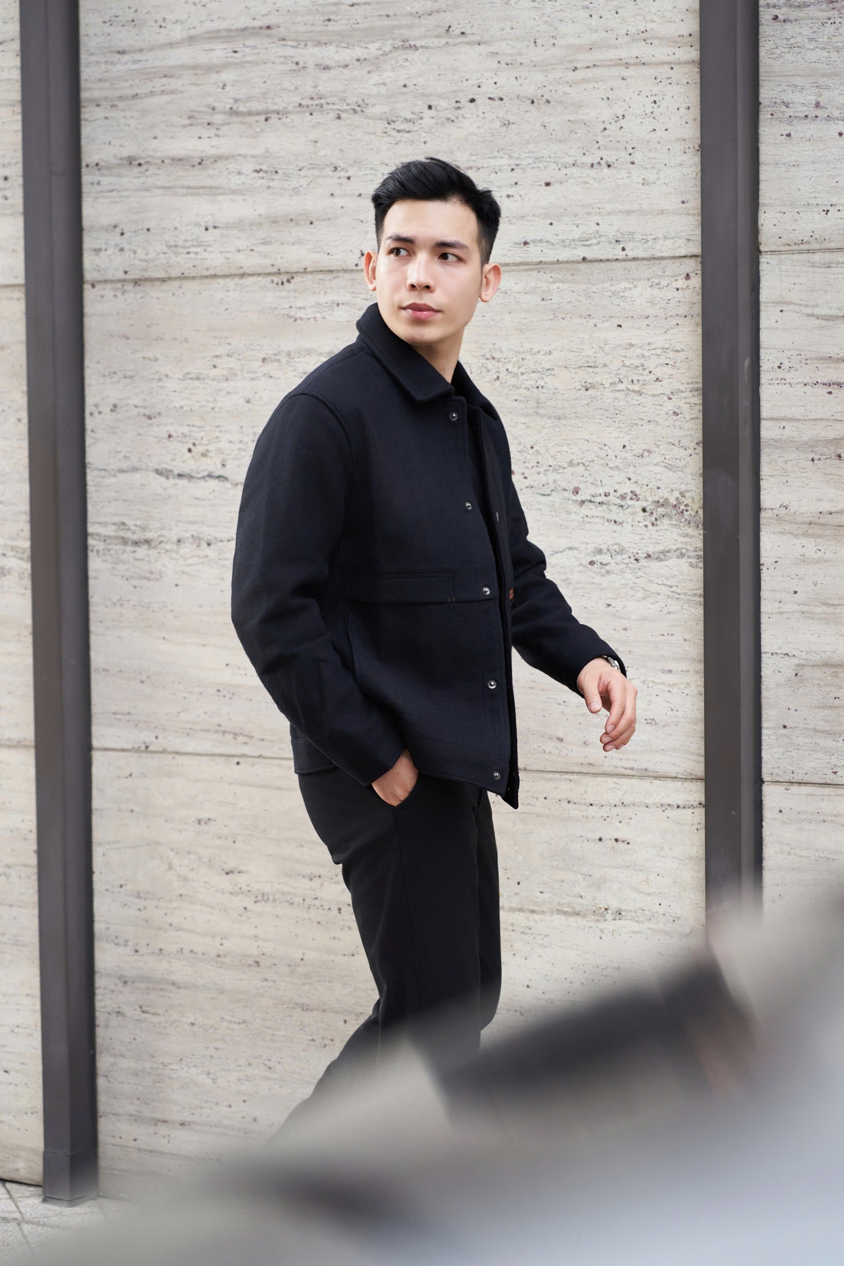 Áo khoác dạ nam Narsis D24009 chất liệu cao cấp, kiểu dáng cổ điển, lịch lãm._thumbnail_8