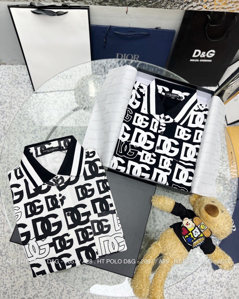 POLO DG HỌA TIẾT FULL 2057