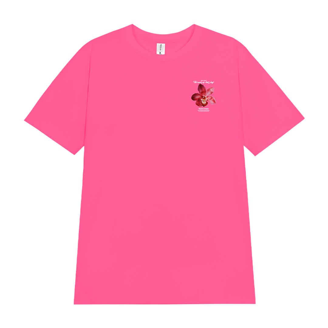 Áo thun nữ in hoa nhỏ xinh form vừa regular ARD1330 Miucho chic vải cotton in mix_thumbnail_8