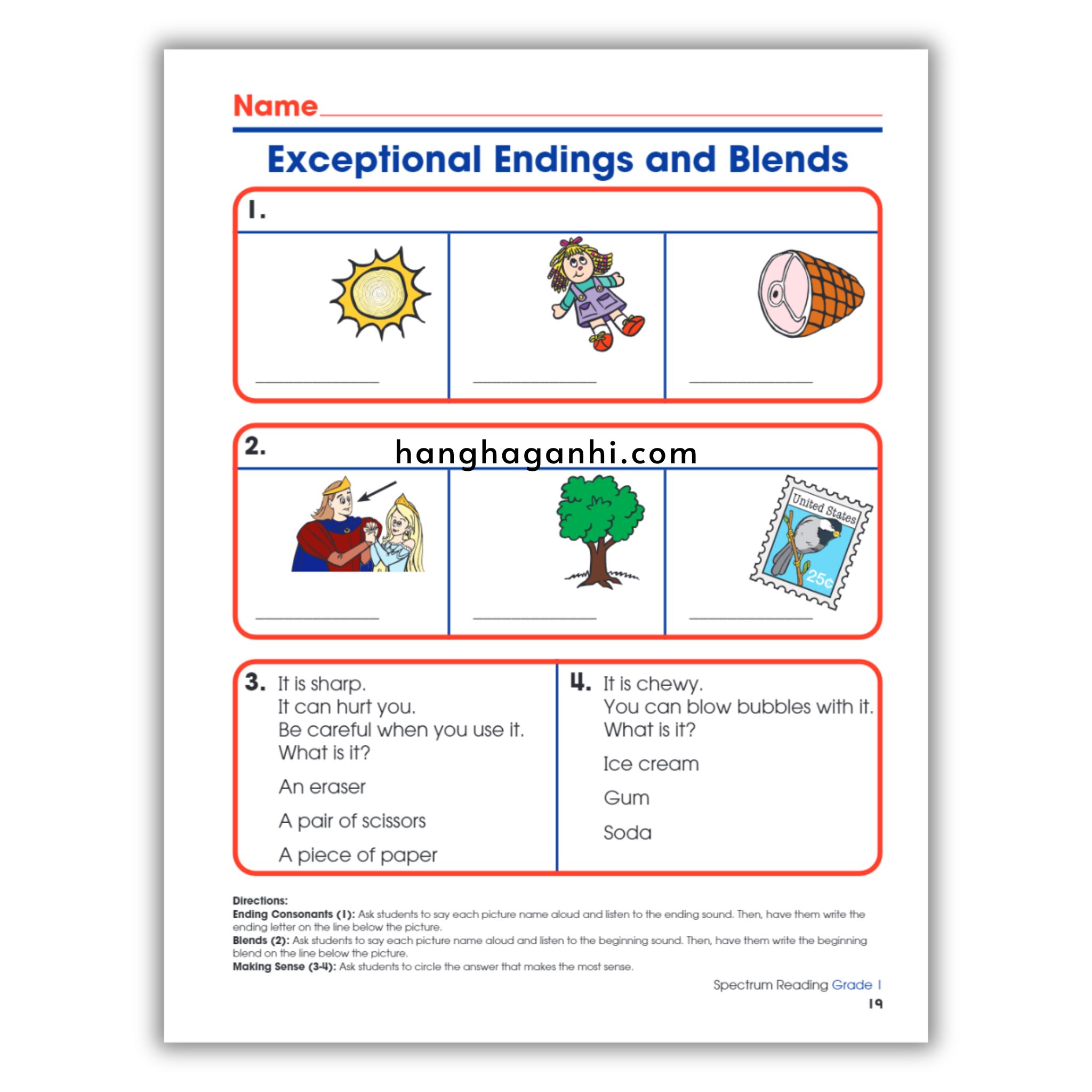 Sách Spectrum Reading Workbook Grade 1_thumbnail_16