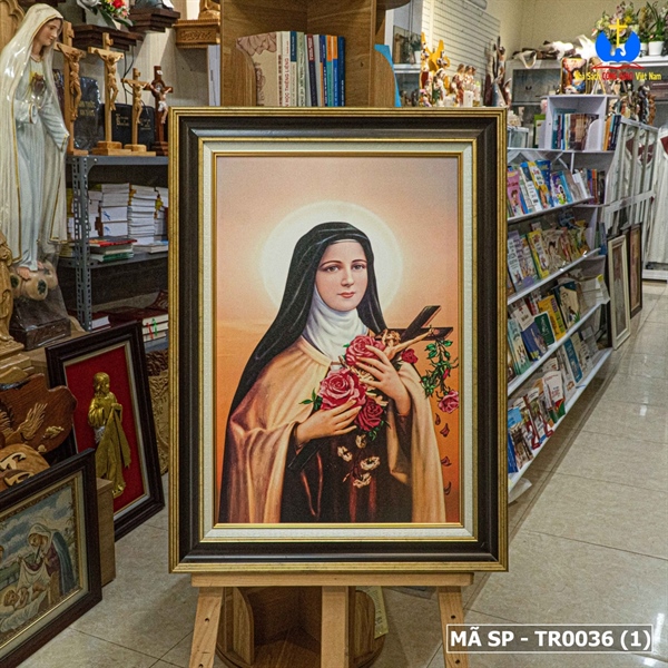 Tranh Canvas Thánh Teresa 55x75cm_thumbnail_1