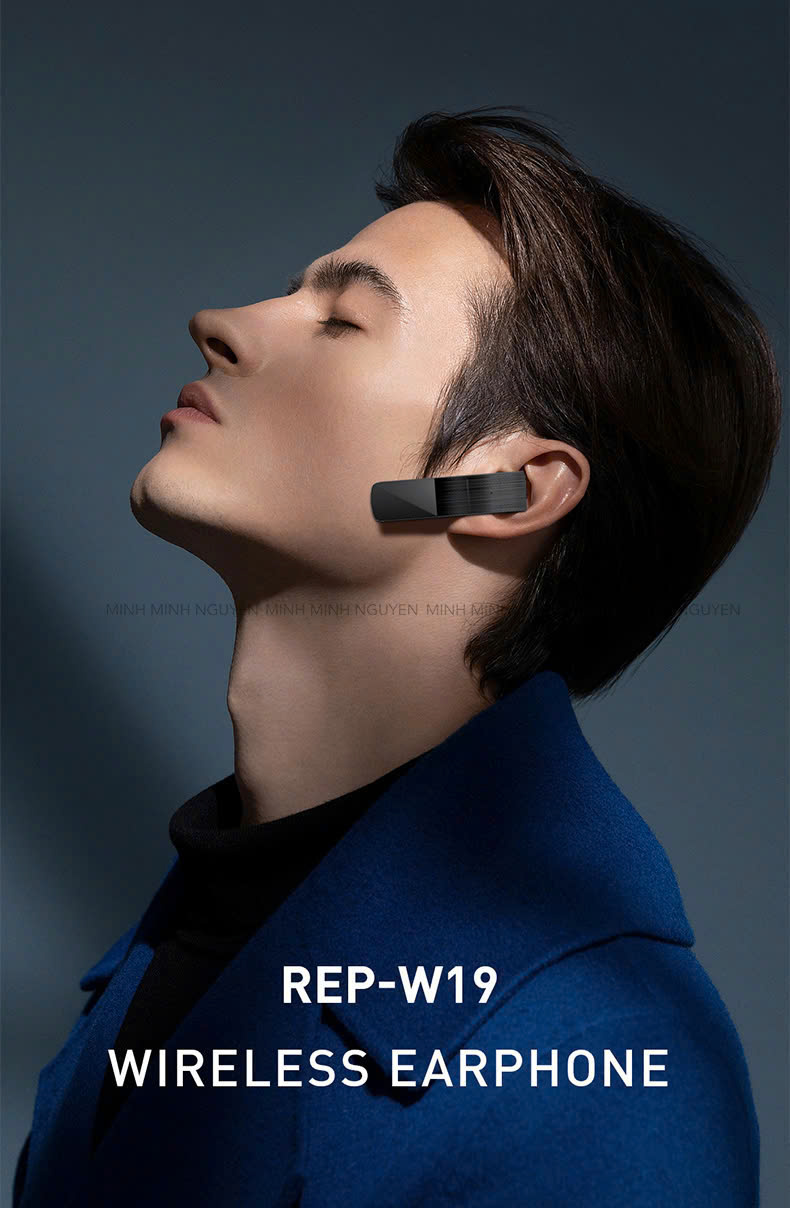 Tai nghe Bluetooth Trắng Recci - REP-W19-WHITE