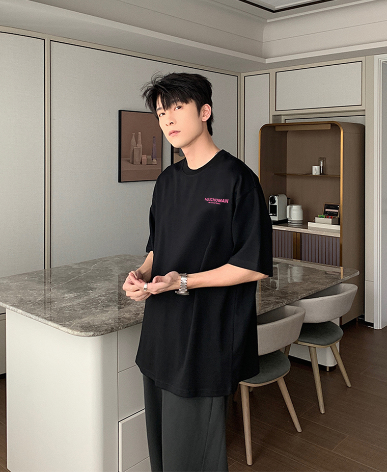 Áo thun nam local brand nhiều màu ATD1466 Miucho Man vải cotton thoáng mát cổ tròn in basic_thumbnail_10