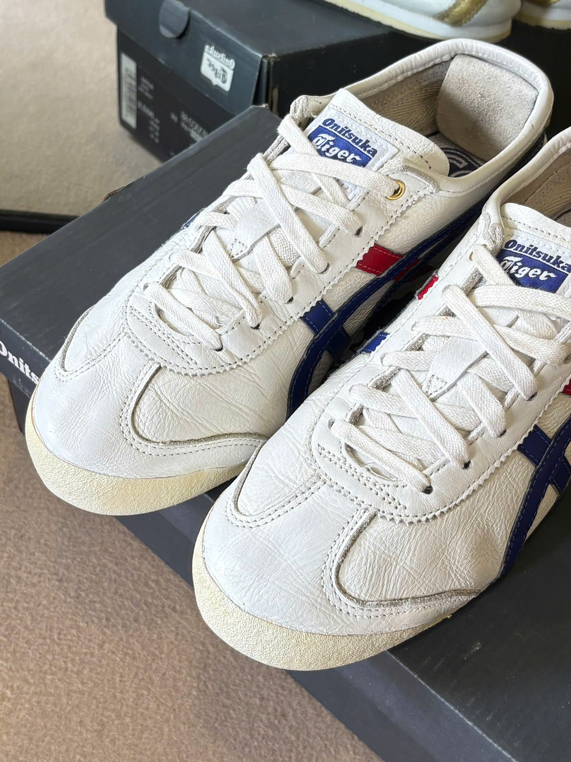 Onitsuka Tiger Mexico 66 Heritage Sneaker D507L-0152 - White/Blue_thumbnail_4