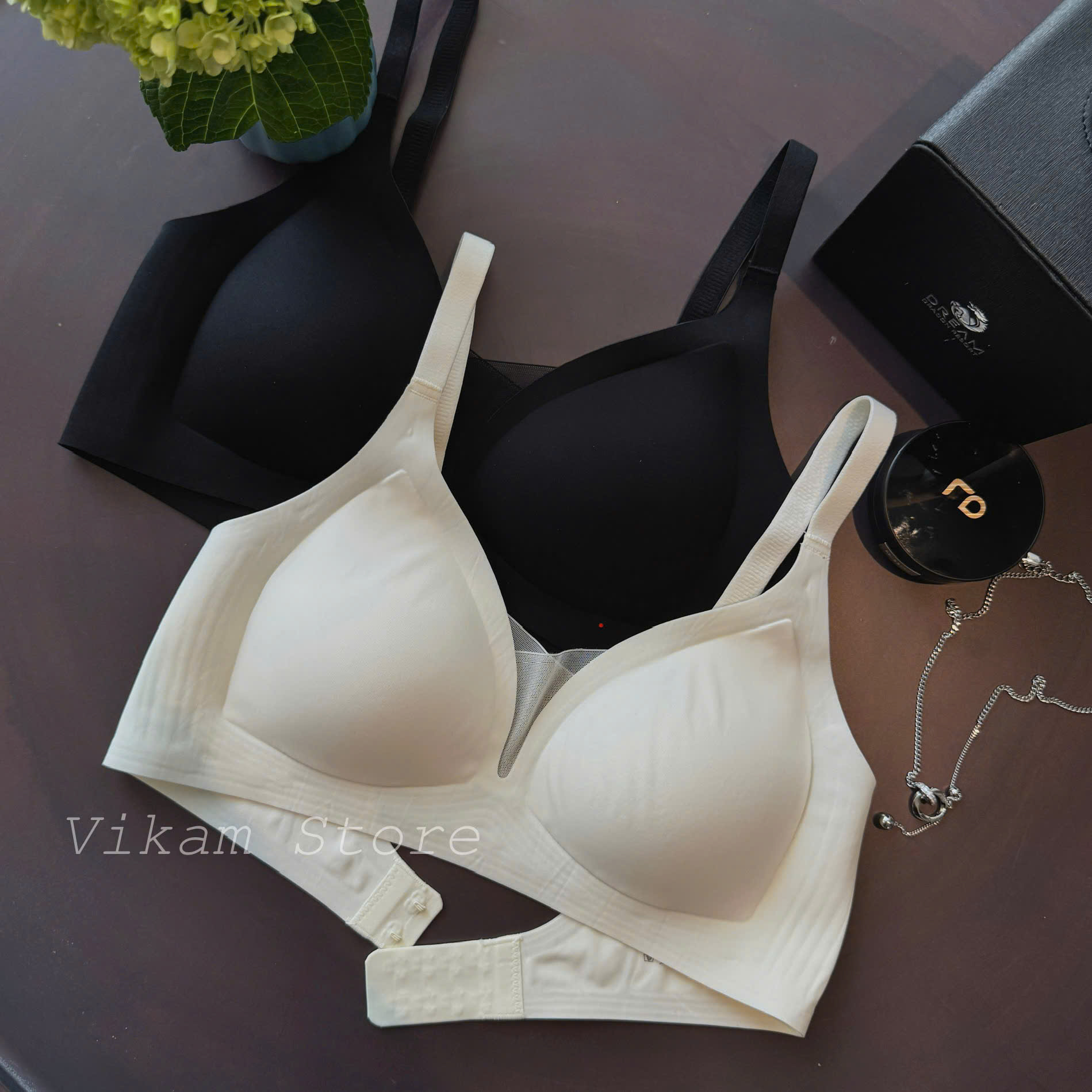 [Mã B63] Áo lót nữ su tơ tàng hình không viền_thumbnail_1