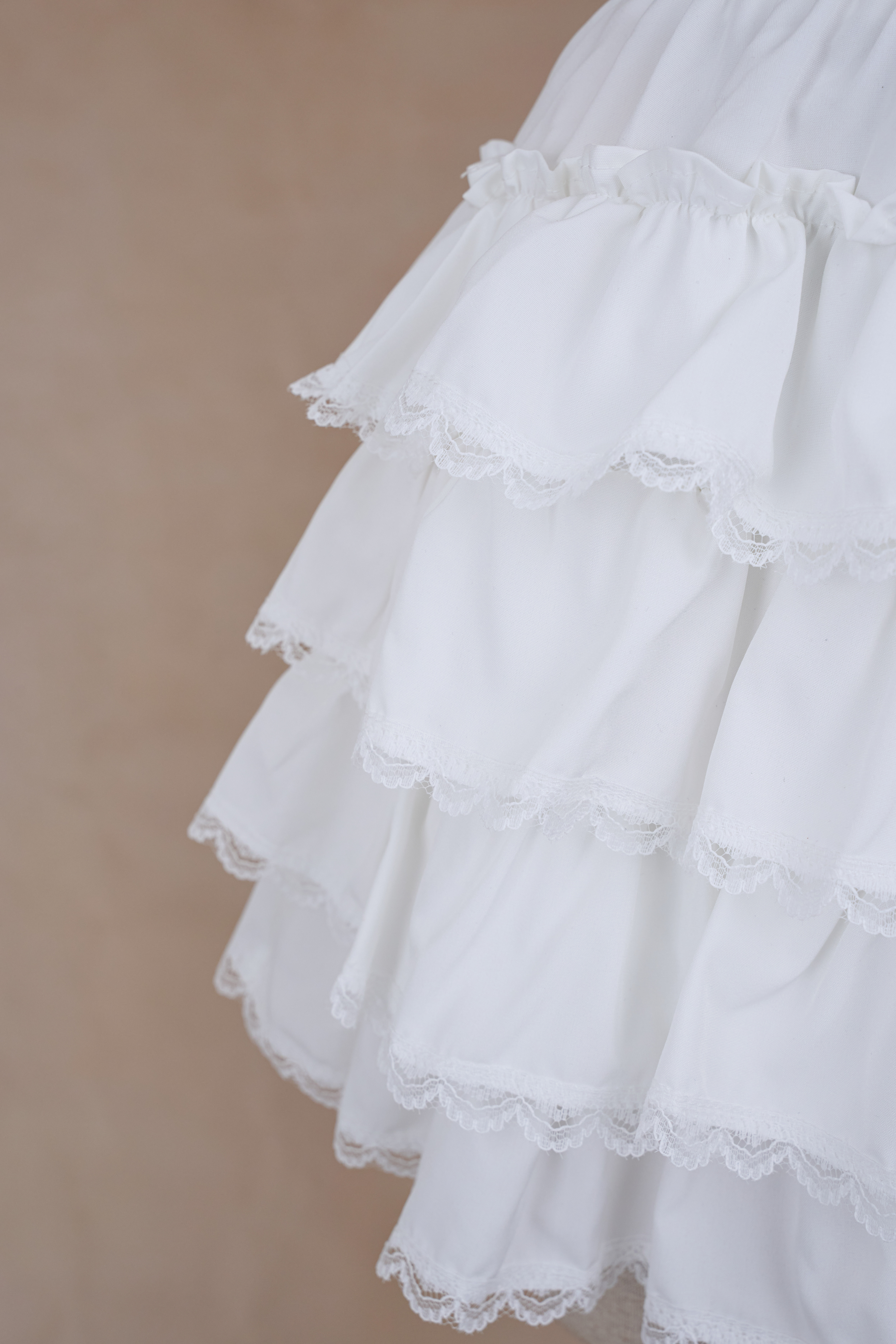 Chân Váy 4 Tầng Viền Ren QC 98601